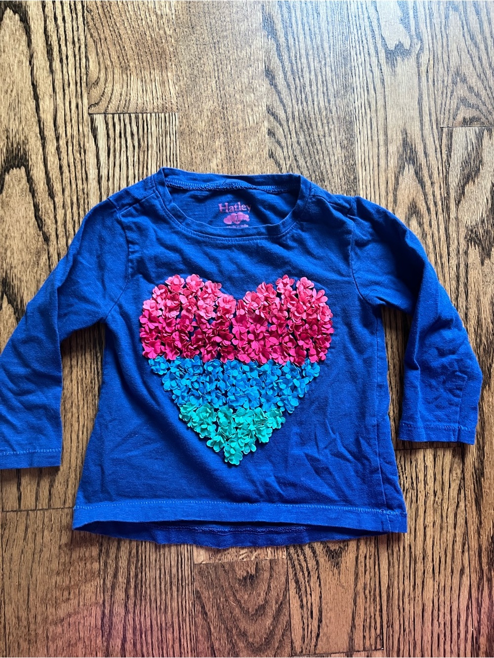 Hatley size 2 long sleeve with cute heart.